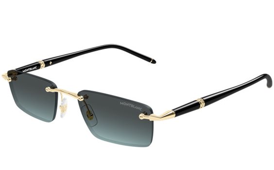 Sonnenbrille  Montblanc Herr MB0484S004-GOLD-BLACK-GREY54 - MB0484S004-GOLD-BLACK-GREY54